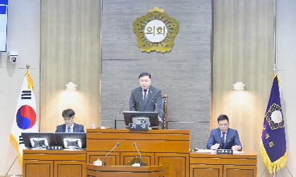 제301회 순창군의회 임시회 개회
