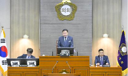 제298회 순창군의회 임시회 개회