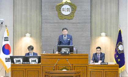 제298회 순창군의회 임시회 폐회